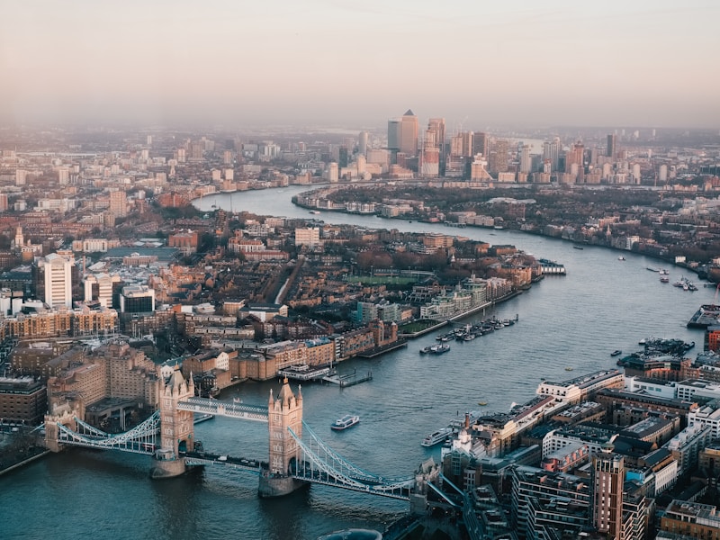 London financial district