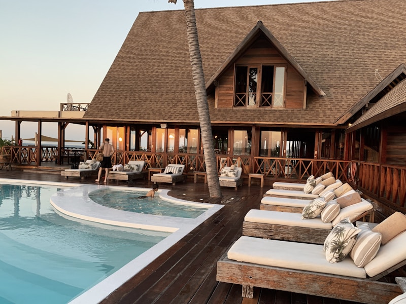 Luxury hotel resort